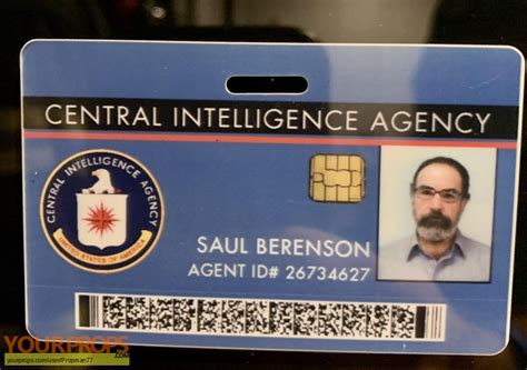 Homeland CIA ID Card original TV series prop