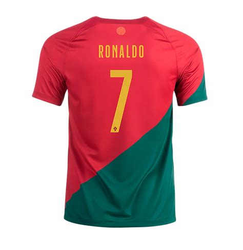 CRISTIANO RONALDO #7 PORTUGAL 2022 HOME JERSEY