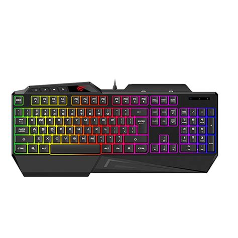 Havit KB488L USB Multi-Function Backlit Black Gaming Keyboard