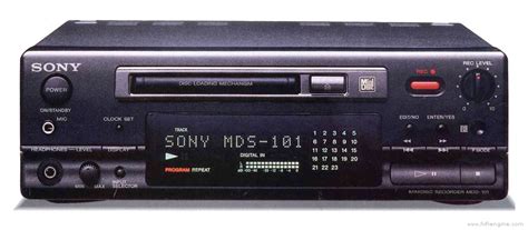 Sony MDS-101 - Manual - Mini Disc Recorder - HiFi Engine