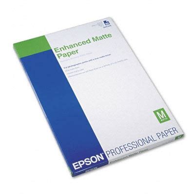 EPSON Enhanced Matte Paper- LexJet - Inkjet Printers, Media, Ink ...