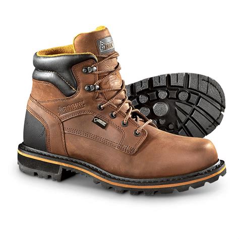 Rocky Governor GORE-TEX Waterproof, Breathable Work Boots - 637913 ...