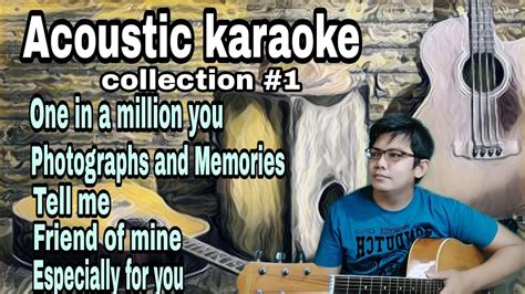 acoustic karaoke collection - YouTube