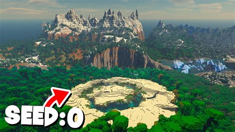 AS MELHORES SEEDS do NOVO MINECRAFT (Bedrock & Java) - YouTube