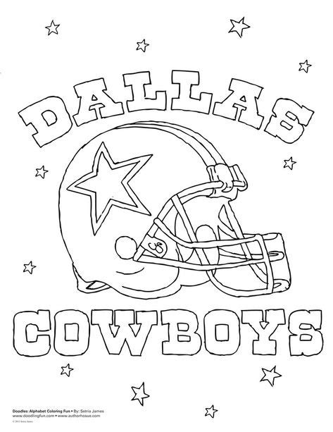 Free Printable Dallas Cowboys Coloring Pages