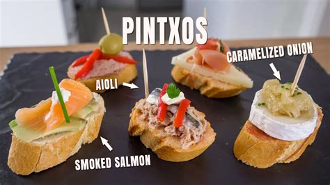 5 SPANISH Pinchos Recipes Like a Pro Chef! - YouTube