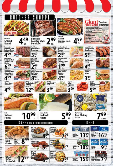 Don't miss this sale!! Giant Food Mart has the deals this week - THE WELLSVILLE SUN