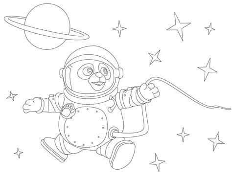 Special Agent Oso Characters Coloring Page - Free Printable Coloring Pages for Kids