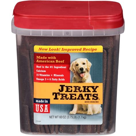 Jerky Treats Beef Dog Snacks (60 oz) - Instacart