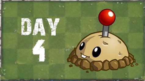 Plants vs Zombies 2 - Player's House - Day 4 [Potato Mine] No Premium (Tutorial) - YouTube