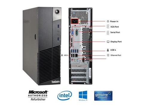 Refurbished: Lenovo ThinkCentre M93 SFF Computer PC i7 4770 3.4Ghz 16GB ...