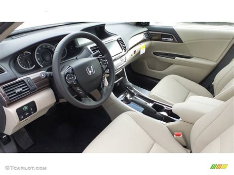 Ivory Interior 2016 Honda Accord Touring Sedan Photo #108634275 | GTCarLot.com