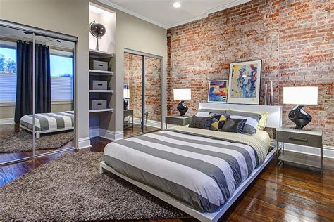 50 Delightful and Cozy Bedrooms with Brick Walls