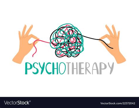 Psychotherapy concept icon Royalty Free Vector Image Logo Marketing ...