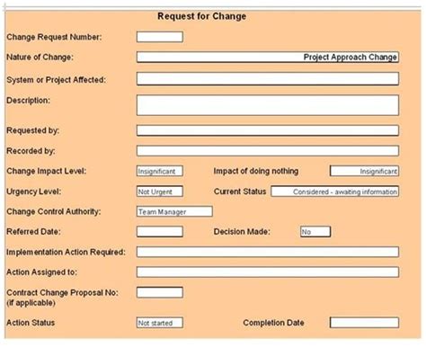 Free Change Control Template: Download & Customize for Your Project Needs