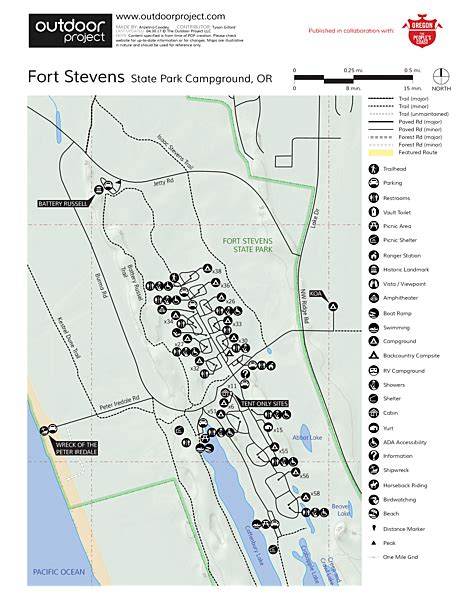 Fort Stevens State Park Map – Verjaardag Vrouw 2020