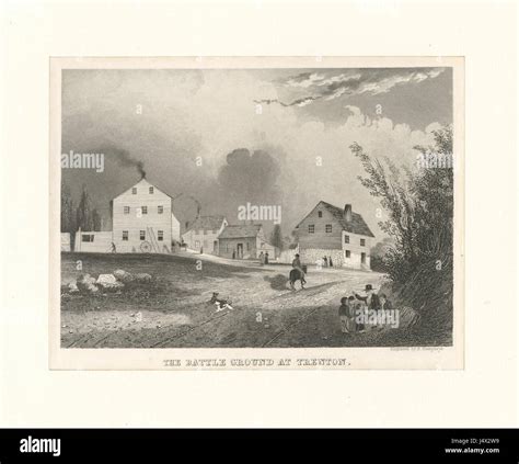 Battle of trenton map hi-res stock photography and images - Alamy