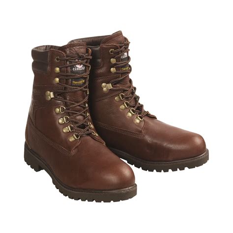 Carolina Insulated Leather Work Boots (For Men) 83204 - Save 66%