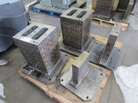 Machines Used | (4) Machining Tombstones: (2) 500mm and (2) 400mm