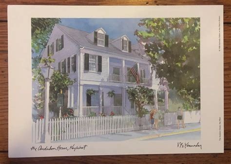 The Audubon House, Key West Florida Robert E. Kennedy watercolor painting #watercolor #painting ...