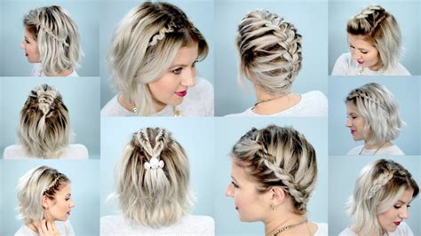 Braiding Hairstyles For Short Hair - Hairstyle 2019