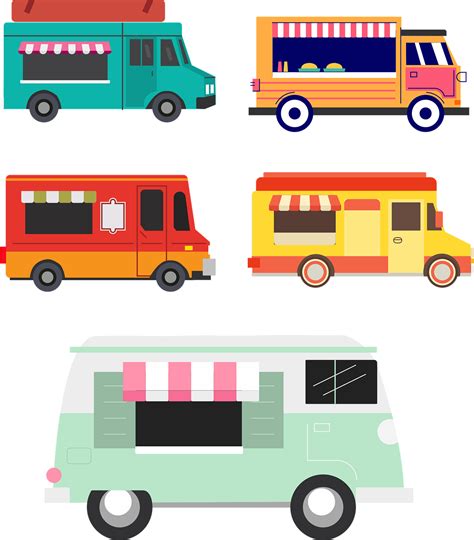 Food Truck Vector Png