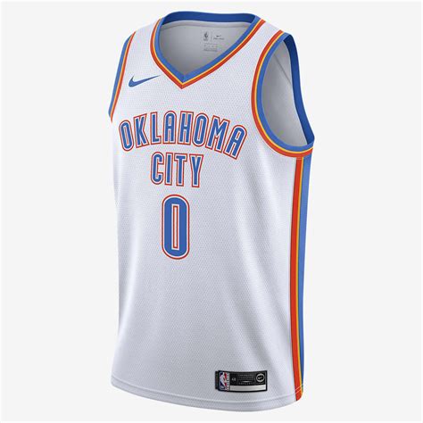 Russell Westbrook Thunder Association Edition Nike NBA Swingman Jersey ...