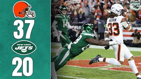 New York Jets vs. Cleveland Browns Highlights, Recap, Reaction | Week ...