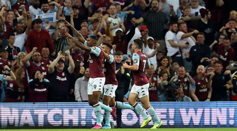 Aston Villa 2, Everton 0: First win since promotion for Villans ...