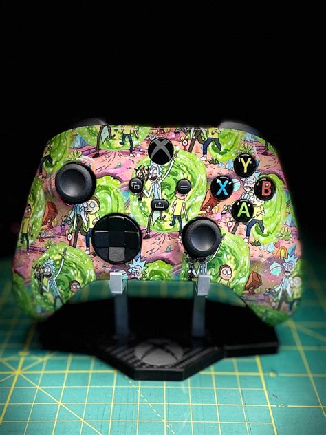 Rick and Morty Xbox Controller | Etsy