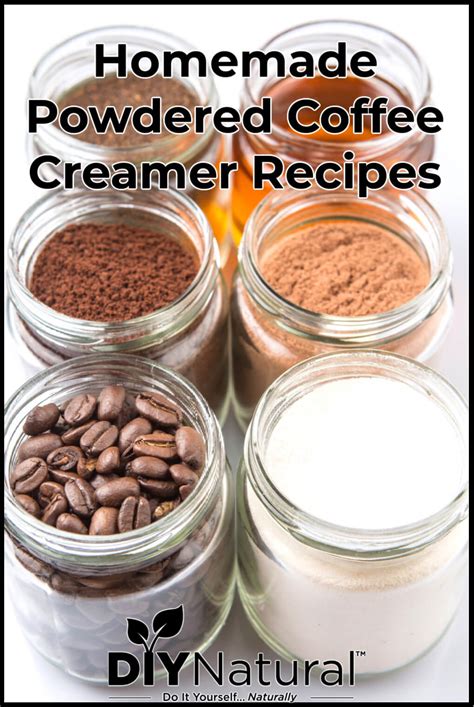 Homemade Powdered Coffee Creamer Recipes: 13 Great Flavors!