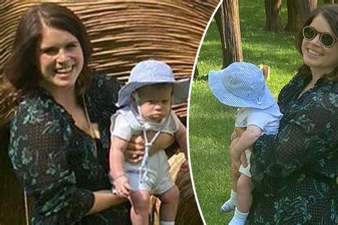 Princess Eugenie has published new photos with her four-month-old son ...