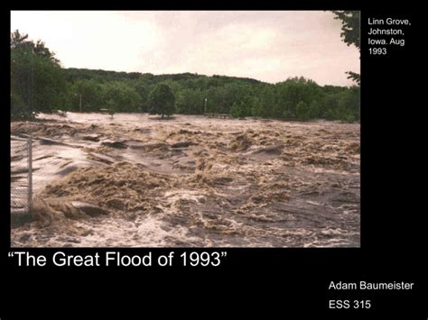 Case Study: The 1993 Upper Mississippi River Basin Floods