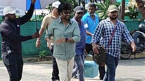 Rajinikanth radiates exuberance in new pic from Vettaiyan set, fan says, ‘Slaying even in his ...