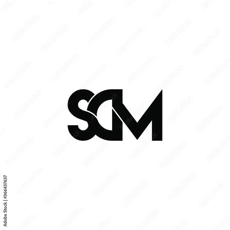 sdm letter original monogram logo design Stock Vector | Adobe Stock