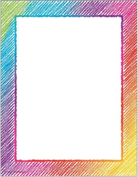 Colorful Scribble Computer Paper | Colorful borders design, Page borders design, Computer paper