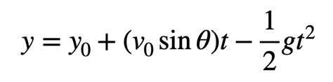 Finding the Equation of a Trajectory for Projectile Motion | by Rhett Allain | Geek Physics | Medium