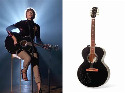 An Iconic Trail Of Acoustic Pop: What Kind Of Guitar Does Taylor Swift Play | All Stringed