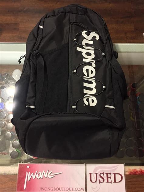 2017 Supreme Cordura Fabric Backpack Black | Jwong Boutique