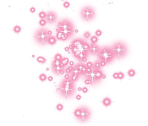 Pink Sparkles Transparent Background Png