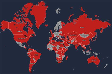 Map of disputed territories - Vivid Maps