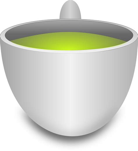 Clipart - Green Tea Cup