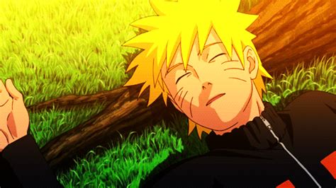 GIFs of Naruto sleeping peacefully work like meditation to me. How damn lovable can a fictional ...