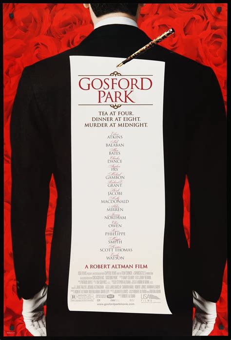 Gosford Park (2001) Original One-Sheet Movie Poster - Original Film Art ...