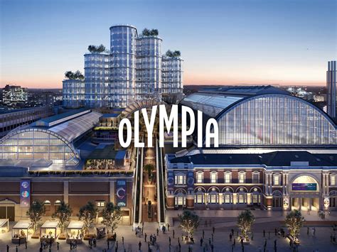 London’s Olympia complex unveils architecturally inspired branding