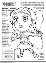 Girl Scout Brownie Coloring Pages At GetColoringscom  Free Printable sketch template