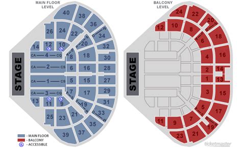 Confusion about concert tickets and the Masonic Temple seating chart. : Detroit