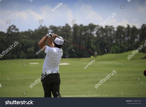 Man Golf Swing Stock Photo 102852734 : Shutterstock