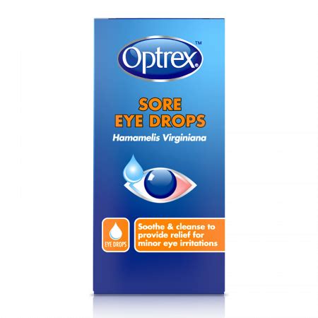 Buy Optrex Sore Eye Drops 10ml Online | Daily Chemist