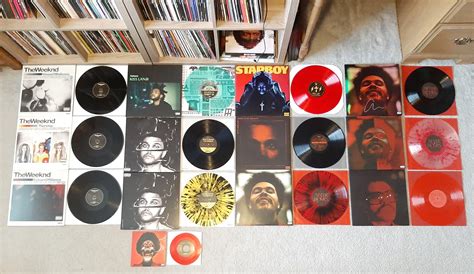 I posted my full Weeknd vinyl collection a few months ago but since ...